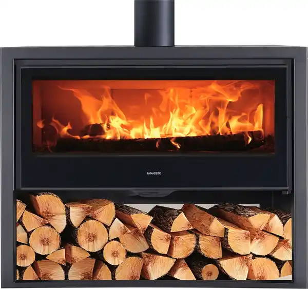 Bild 1 von Panadero Kaminofen »Kaminofen Chopin Ecodesign«, 8,9 kW, Zeitbrand, (1-tlg)