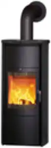 HARK Kaminofen »Keno ECOplus meteor-schwarz«, 7 kW, Dauerbrand