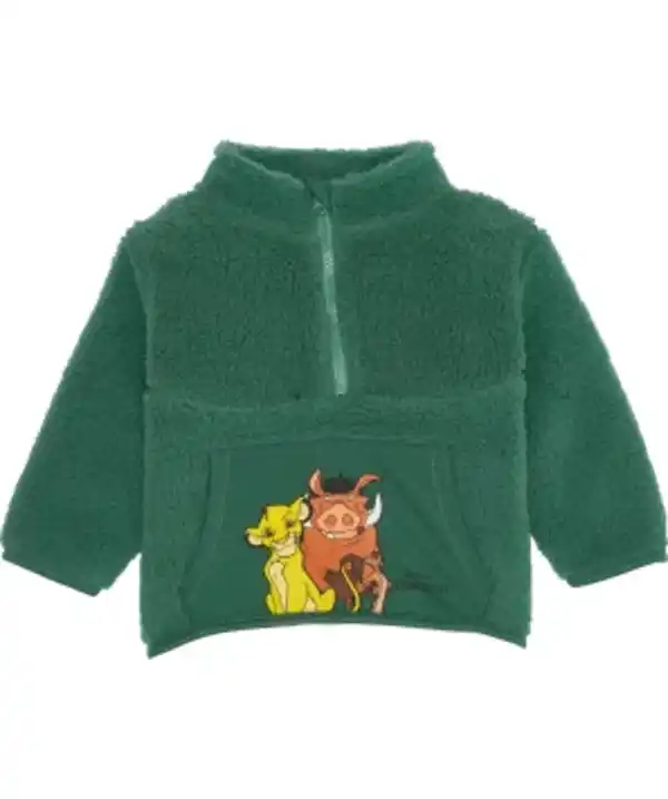 Bild 1 von Lion King Pullover Sherpa, Stehkragen, tanne