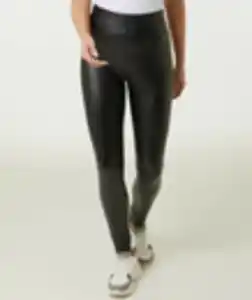 Kunstleder-Leggings, Janina, Skinny-fit, schwarz