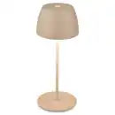 Bild 1 von Brilo LED-Akku-Tischleuchte Serina Mini Beige 20 cm x Ø 8 cm