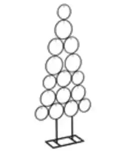 Dehner Metall-Weihnachtsbaum, ca. H118 cm