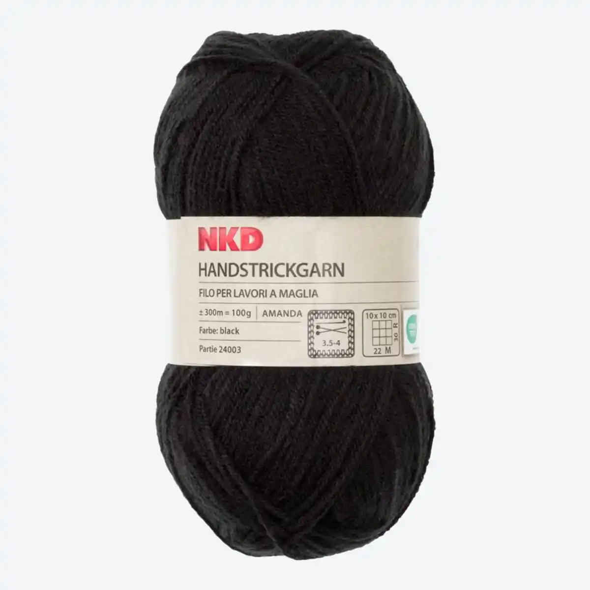 Bild 1 von Handstrickgarn in verschiedenen Farben, NKD-AMANDA, Black