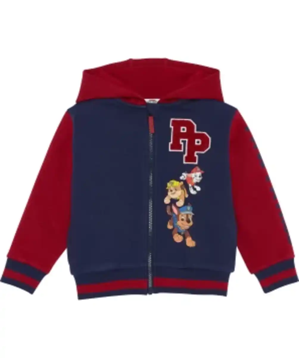 Bild 1 von Paw Patrol Collegejacke, Paw Patrol, Reißverschluss, dunkelblau