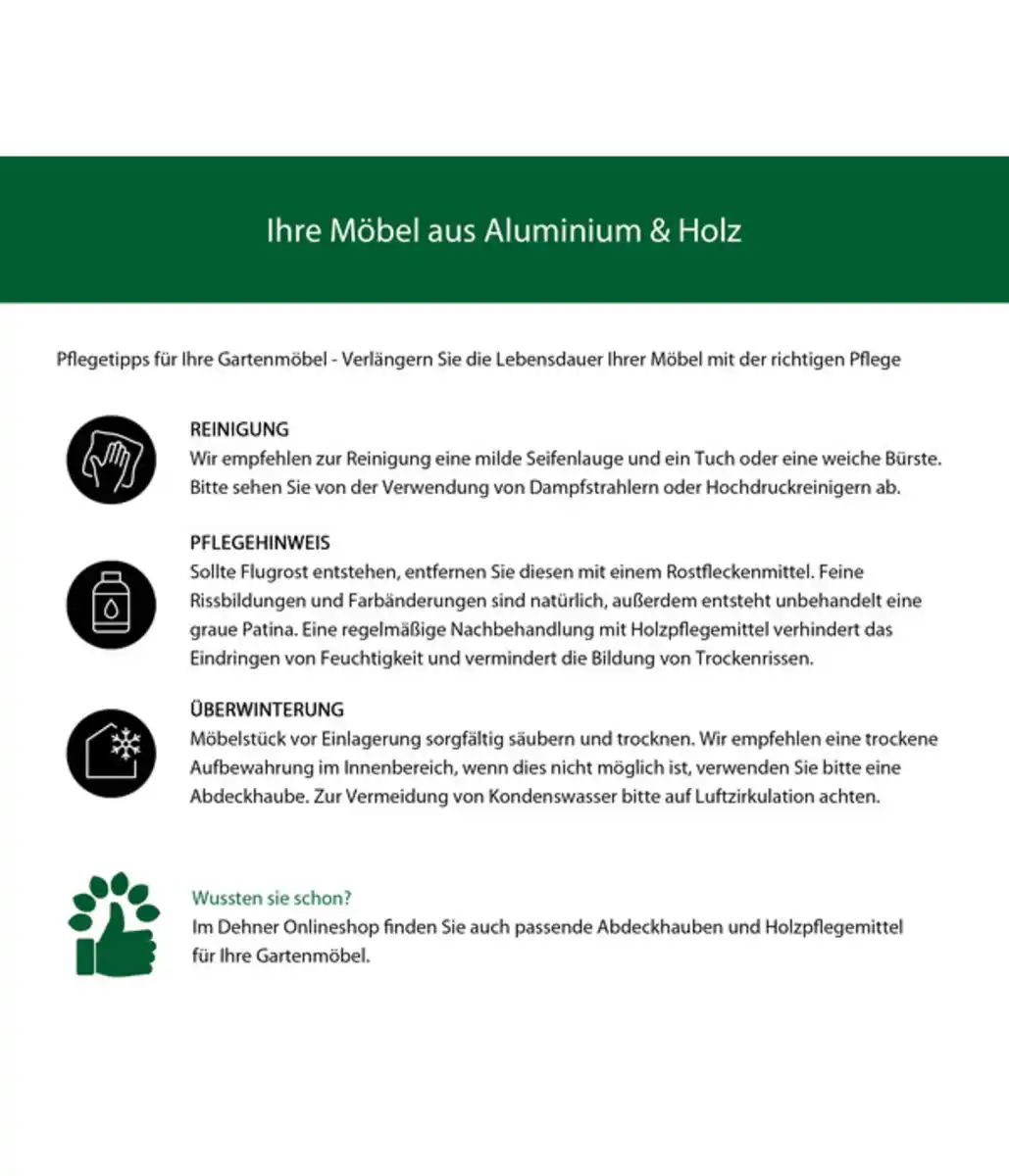 Bild 2 von Siena Garden Bank Alvida, rechts, 70 x 175 x 80 cm, anthrazit/grau