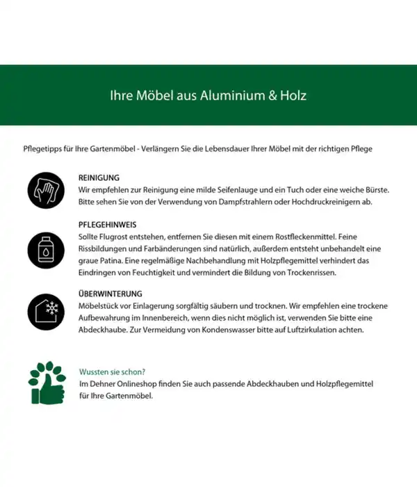 Bild 2 von Siena Garden Bank Alvida, rechts, 70 x 175 x 80 cm, anthrazit/grau