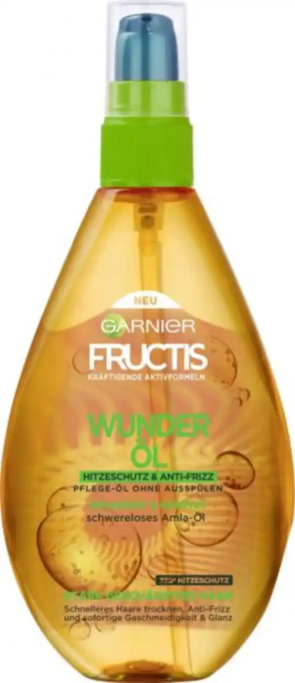 Bild 1 von Garnier Fructis Wunder Öl Hitzeschutz & Anti-Frizz