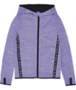 Sportjacke mit Kapuze, Ergeenomixx, violett