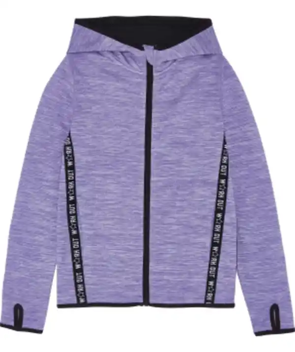 Bild 1 von Sportjacke mit Kapuze, Ergeenomixx, violett