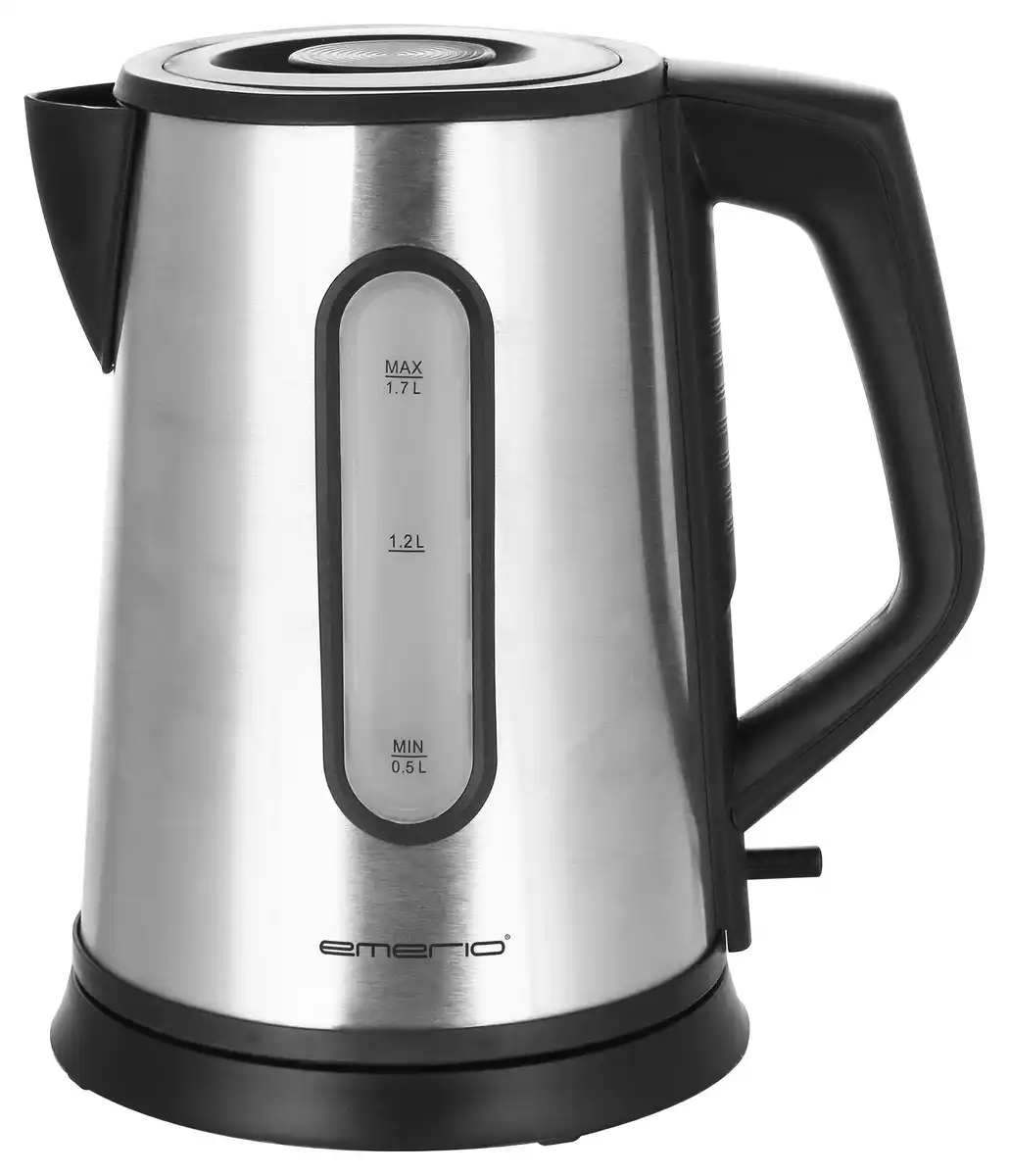 Bild 1 von Wasserkocher JASMIN Schwarz/Silber, Schwarz, Silberfarben