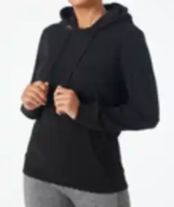 Sport-Fleecepullover, Ergeenomixx, schwarz