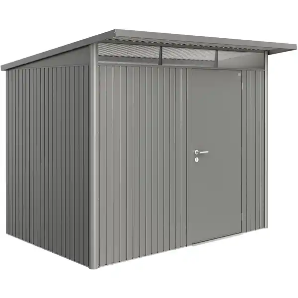 Bild 1 von Biohort Metall-Gerätehaus AvantGarde Gr. A5 quarzgrau-metallic Standardtür