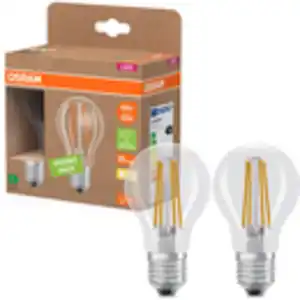 Osram Leuchtmittel E27 Glühlampenform 3,8 W Warmweiß 806 lm EEK: A 2er Set