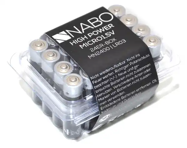 Bild 1 von Batterie Nabo 1,5 Volt 24er Box