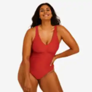 Badeanzug Aquagym Damen - Romi Salento rot