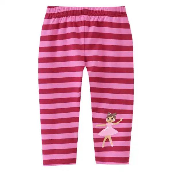 Bild 1 von Baby Leggings im Streifen-Look PINK / BEERE