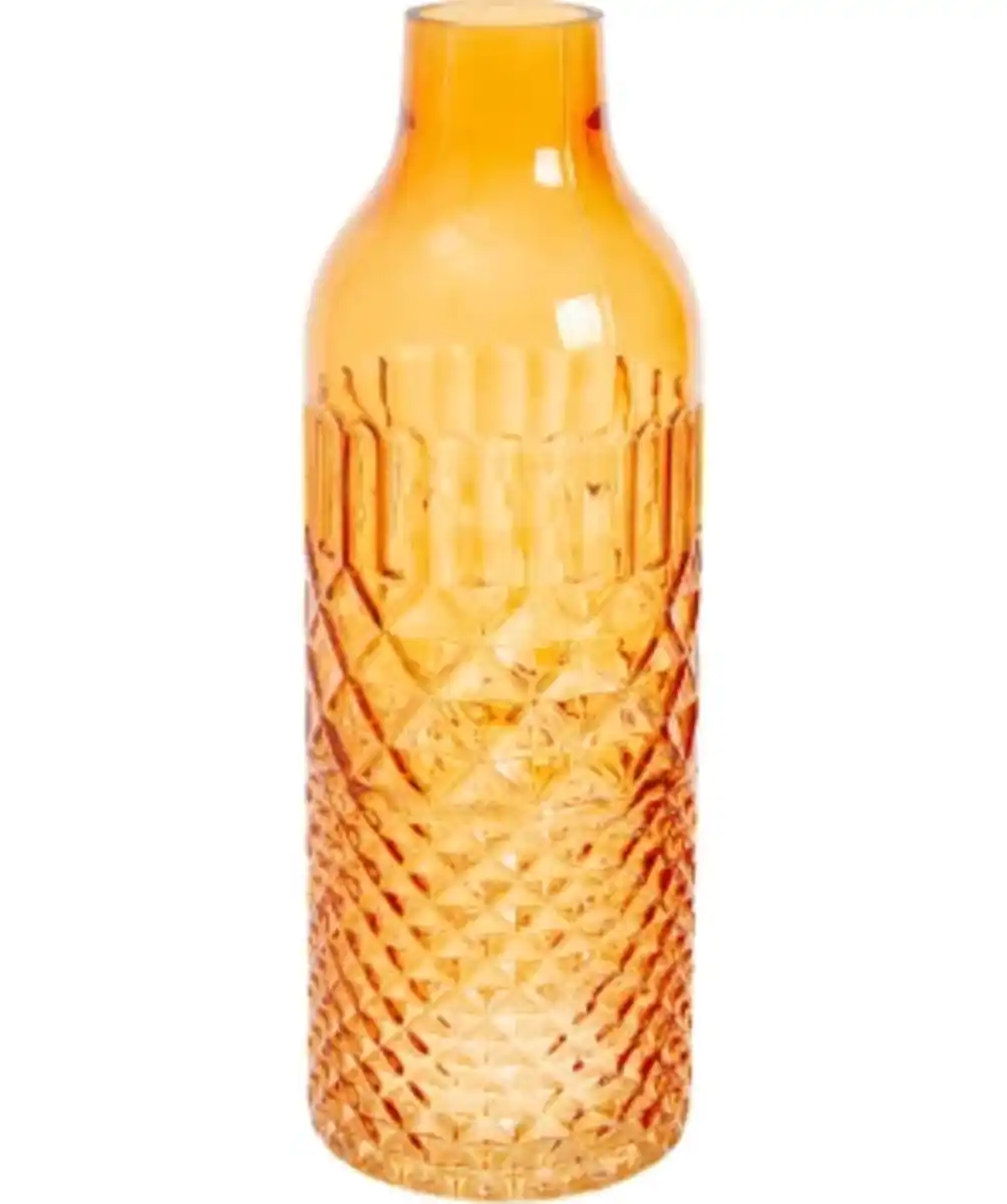 Bild 1 von Glasvase Herbst, ca. 8,5 x 26 cm, orange