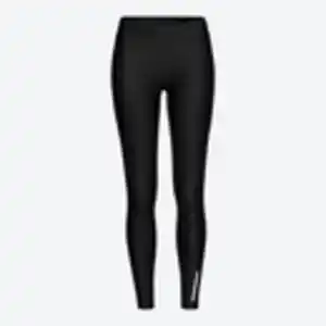 Damen-Sportleggings mit reflektierendem Druck, Black