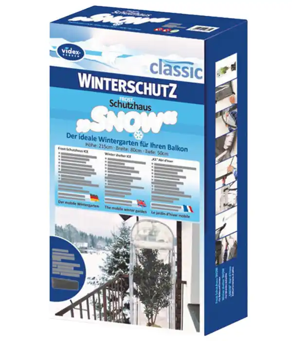 Bild 1 von Videx Frostschutzhaus Snow, transparent, ca. B80/H215/T50 cm