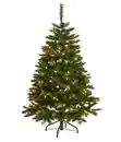 Bild 1 von Künstlicher Weihnachtsbaum Tanne 'Bristlecone' mit LED-Beleuchtung, 155 cm