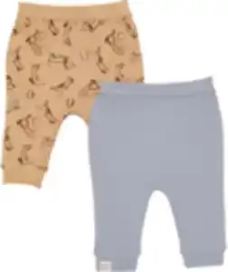 Newborn Pull-on-Hosen Dackel, 2er-Pack, Ergee, naturfarben