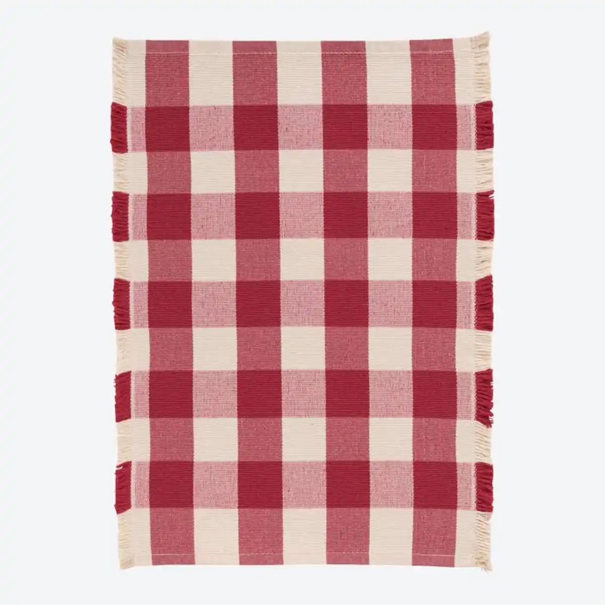 Bild 1 von Platz-Set mit Karomuster, ca. 30x45cm, Brown