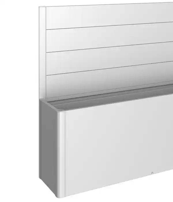 Bild 3 von Biohort Sichtschutz Belvedere 200, silber-metallic, ca. B201/H91/T4 cm