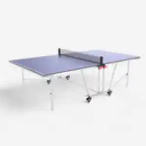 Tischtennisplatte Indoor TTT110 blau Blau