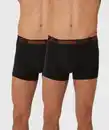 Bild 1 von Kappa Retro Boxershorts, 2er-Pack, Kappa, schwarz/orange