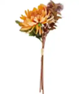 Kunstblumenstrauß, verschiedene Ausführungen, ca. 37 cm, gelb