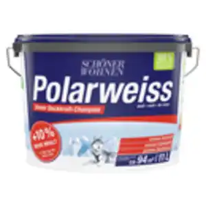 Schöner Wohnen Wandfarbe Polarweiss matt 11 l