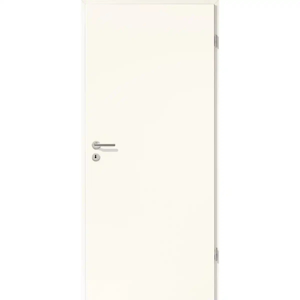 Bild 1 von Zimmertür Brillant Smart Arctic Weiß 73,5 x 198,5 cm Anschlag Links RAL 9016