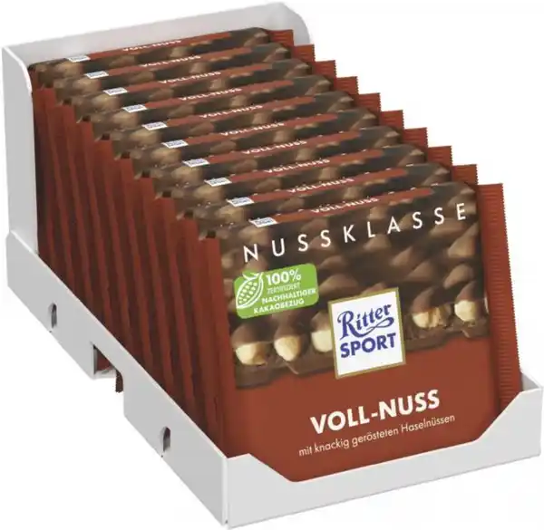 Bild 1 von Ritter Sport Nussklasse Voll-Nuss