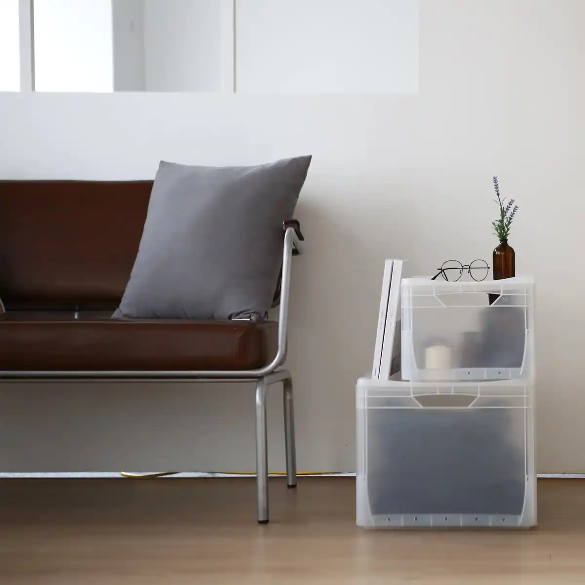 Bild 2 von Eurobox-System Box Vollwand 60 x 40 x 32 cm Transparent