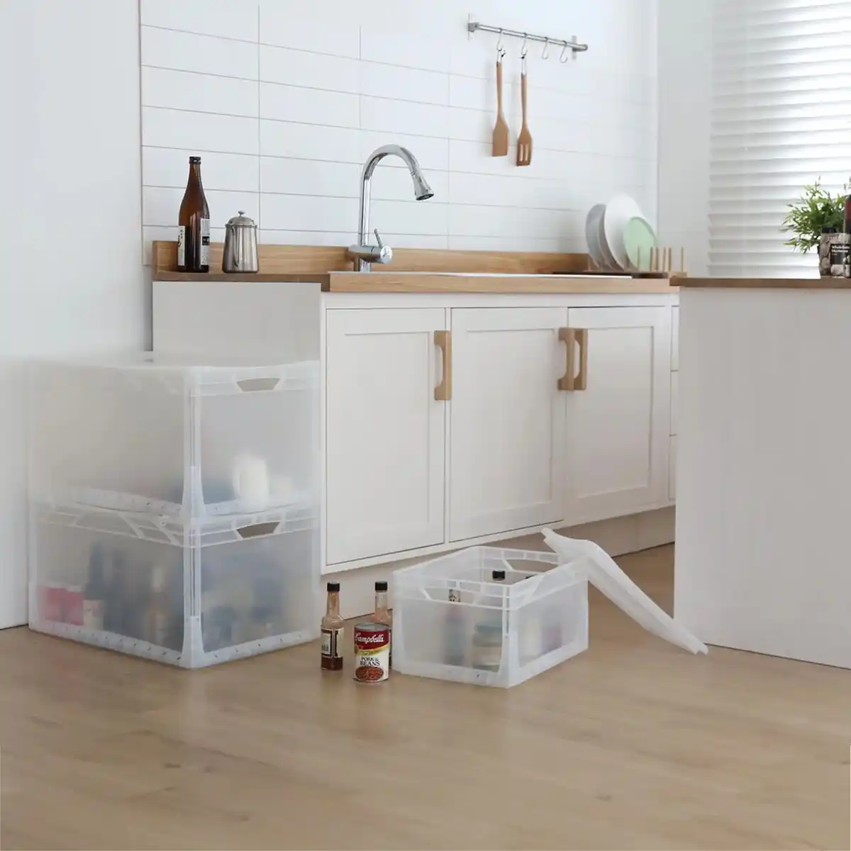 Bild 4 von Eurobox-System Box Vollwand 60 x 40 x 32 cm Transparent