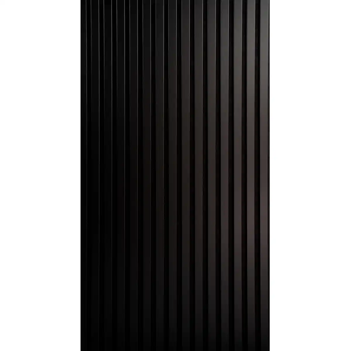 Bild 2 von Akustikpaneel Wandverkleidung Foliert Schwarz Akustikfilz Schwarz 240 cm