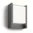 Bild 1 von LED-Wandleuchte Arbour Ultra-Efficient 22 x 16,5 x 7,5 cm Anthrazit