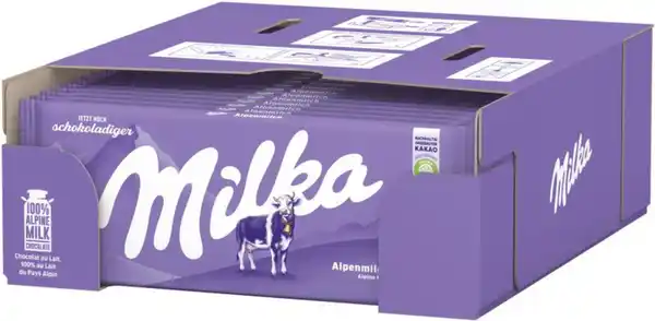 Bild 1 von Milka Tafel Alpenmilch