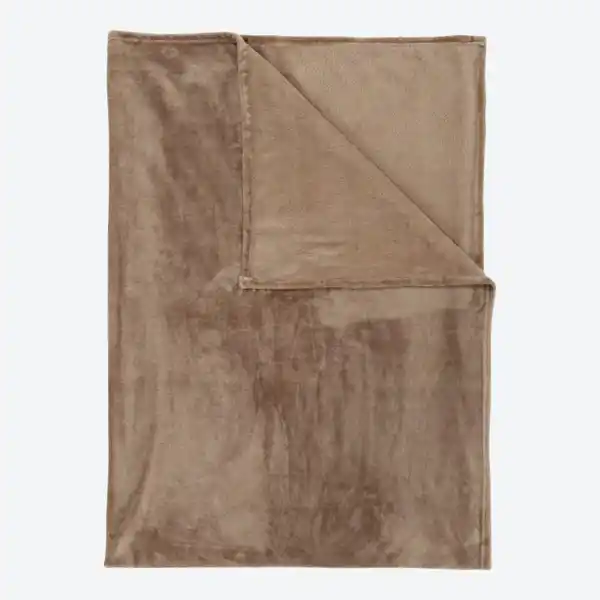 Bild 1 von Fleece-Decke in verschiedenen Farben, ca. 150x200cm, Beige