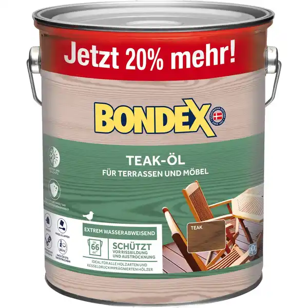 Bild 1 von Bondex Teak-Öl 3 l