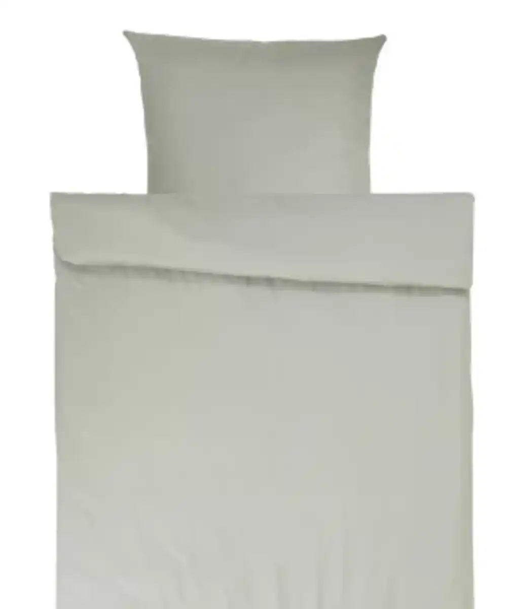 Bild 1 von Baumwoll-Bettwäsche, Ergee, ca. 135 x 200 cm, grau
