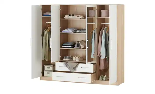 Bild 2 von Kleiderschrank mit Spiegeltüren Smallridge