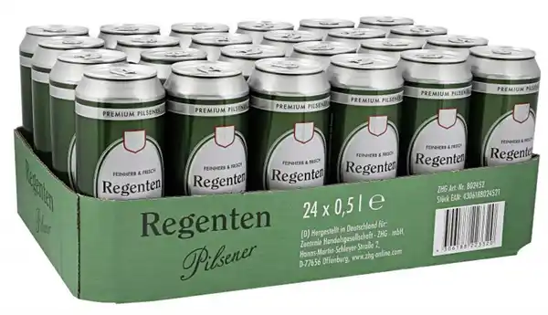 Bild 1 von Regenten Pilsener (Einweg)