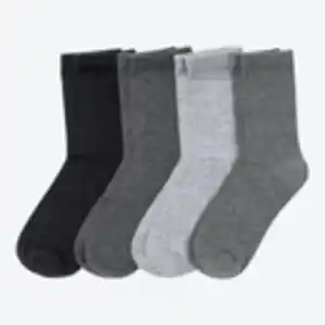 Damen-Socken in verschiedenen Ausführungen, 4er-Pack, Gray