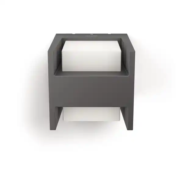 Bild 2 von Philips Outdoor LED Wandleuchte Arbour Up/Down 3.8 W Anthrazit