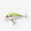 Bild 1 von Wobbler Crankbait Shallow Runner WXM CRKSR 70F weiss/gelber Rücken Gelb|weiß