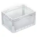 Bild 1 von Eurobox-System Box Vollwand 60 x 40 x 32 cm Transparent