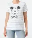 Bild 1 von Mickey Mouse T-Shirt, Disney, Rundhalsausschnitt, weiß