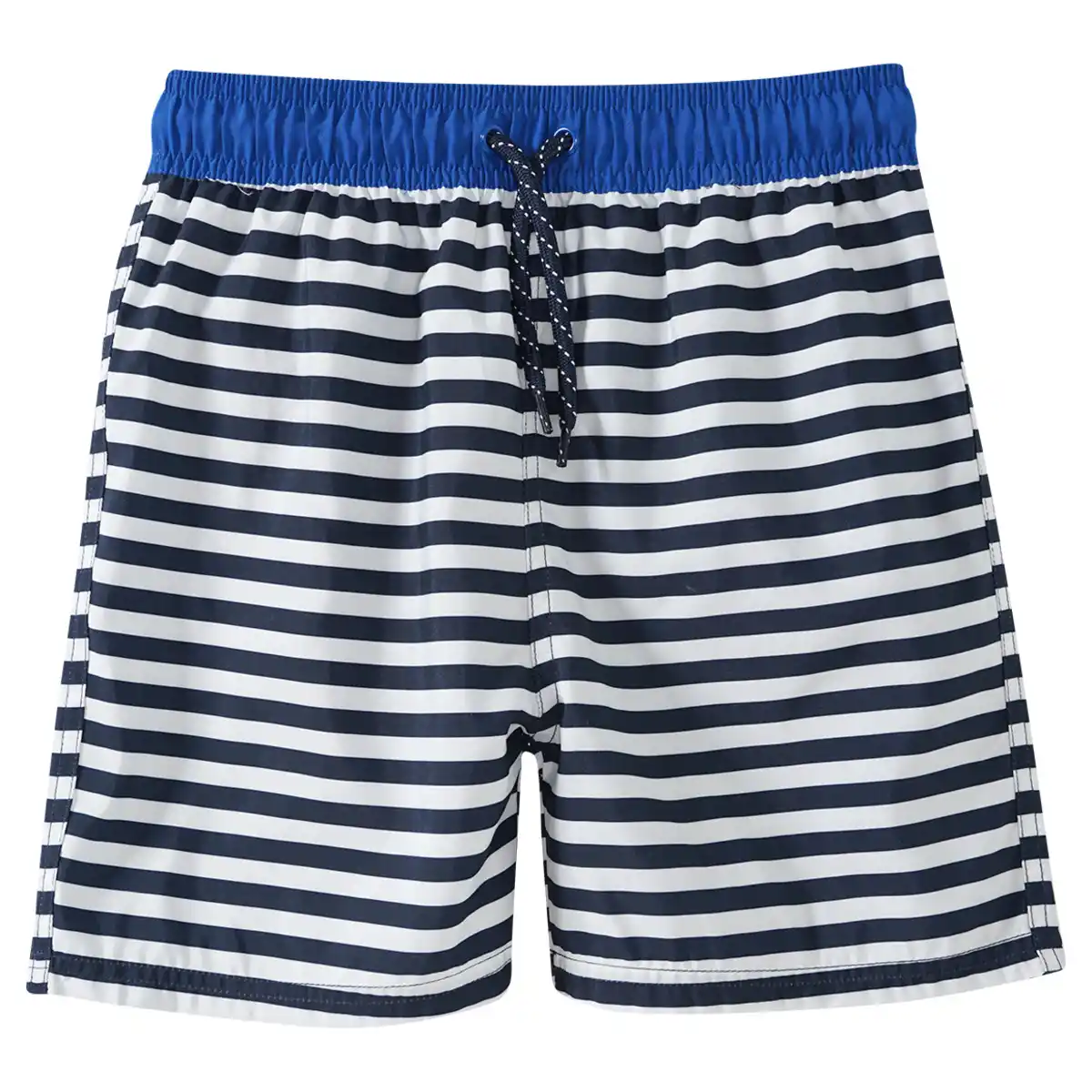 Bild 1 von Jungen Badeshorts im gestreiften Dessin DUNKELBLAU / WEISS