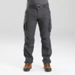 Cargohose Backpacking Travel 100 Herren grau